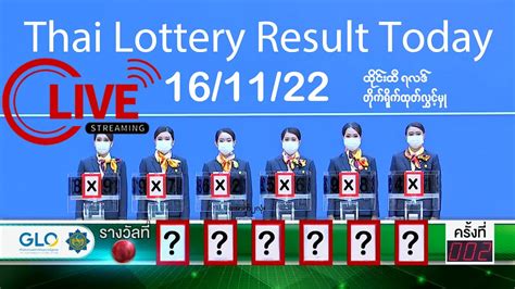 Live Draw – Thailand Lottery.
